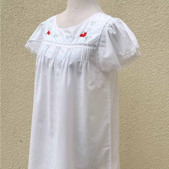 Barbizon white short sleeve mini dress - Picture 6 of 13